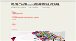 Desktop Screenshot of dts-printworld.de